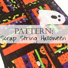 Check spelling or type a new query. Pattern Scrappy Halloween Table Runner Quilt Faith And Fabric