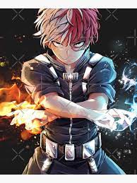 Todoroki Bnha Tote Bag By Spukycat Iphone Wallpaper Hipster Hero Wallpaper Iphone Wallpaper Fall