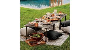 Table In A Bag Reviews Crate And Barrel Summer Outdoor Party Small Apartment Furniture Picnic