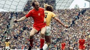 Jan tomaszewski and henryk kasperczak after 3. Bialo Czerwone Jedenastki Polska Brazylia 1 0 Ms 1974 Sport Tvp Pl