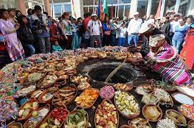 A food & crops offering to the sun by the quechuas and the inca during the june 24, 2014 inti raymi festival in the saqsayhuaman fortress in cuzco. Inti Raymi A Special Celebration In The Andean Highlands During The Summer Solstice Advantage Travel Ecuador