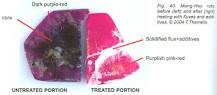 Image result for how can you tell if a yellow sapphire is heat treatment