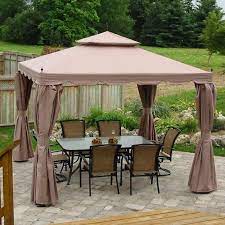 Costco Home Casual 10 X 10 Finial Gazebo Replacement Canopy Patio Gazebo Gazebo Replacement Canopy Gazebo Roof