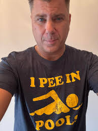 Peeing in the pool at Seaport Pier in Wildwoods, NJ