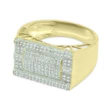 Maybe you would like to learn more about one of these? Midwest Jewellery 10k Gold Mens Ring Diamond 0 47ctw Fashion Pinky Ring 12 5mm Wide I2 I3 I J Size 11