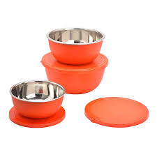 We did not find results for: Sanjeev Kapoor Microwave Safe Stainless Steel Orange Plastic Coated Bowls Set Of 3 Pieces Sanjeev Kapoor