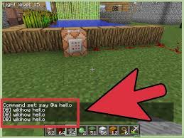 The x represents an air block, _ for the pressure plate, and c for the command block. How To Use Command Blocks In Minecraft With Pictures Wikihow
