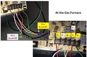 The wires coming out of the furnace are: Thermostat Replacement Gone Wrong Help Please Floor Furnaces Ac House Remodeling Decorating Construction Energy Use Kitchen Bathroom Bedroom Building Rooms City Data Forum