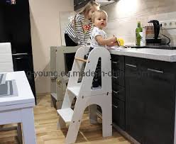 Loading weight is also one of the principal thing to consider. China Kids Folding Step Stool Wooden Helper Tower Kitchen Helper Stool China Step Stool Step Ladder