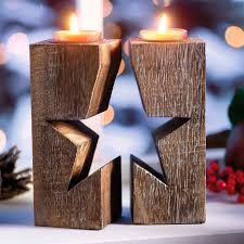 Star Candle Holder Woodworkingprojectscandleholder Noel Elisleri Dekorasyon Elisleri Yaratici