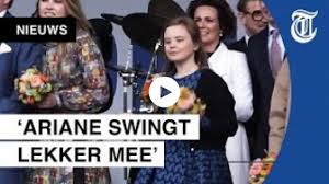 Princess ariane is a member of the dutch royal house and currently third in the line of succession to. Dansende Prinses Ariane Steelt Harten Duitsers