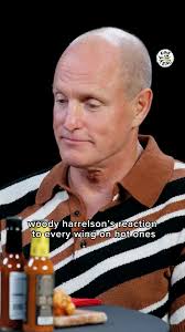 #woodyharrelson's reaction to every wing