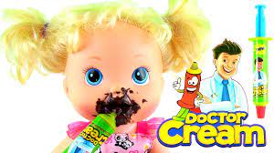 baby alive hasta doctor cream yardima geliyor canli bebek bebek oyuncaklari bebek