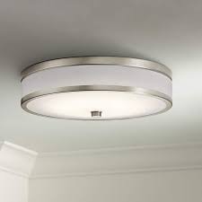 Find kichler lighting from a vast selection of wall & ceiling lights. Kichler Pira 15 Wide Brushed Nickel Led Ceiling Light 43x78 Lamps Plus