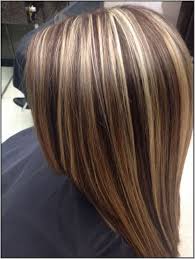 Brown Hair With Chunky Blonde And Auburn Highlights Google Search Hair Styles Brown Hair With Blonde Highlights Brown Blonde Hair