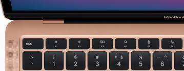 Function keys (in light blue), which provides access to various functions in macbook itself or mac os system. How Can I Adjust Keyboard Backlight On The New M1 Macbook Air Ask Different