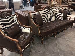 The Finest Leathers Real Hair On Hide 8 Way Handtied Seating Solid Wood Handcarved Frames Plus More Furniture Market High Point Furniture Market Furniture