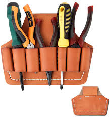 Durable leather sheath pouch holder gardening tools holster belt case for garden pruning pliers shears scissors or knife ,tools gifts for men dad husband boyfriend him. Buy Gaminglu Thick Calfskin Tool Pouch With 7 Pockets Leather Tools Bags Holster Tool Hanging Pouch For Electrician Woodworking Framer Construction Gardening Online In Taiwan B09b1wp6qj