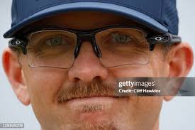 Patrick Flavin of the United States and his caddie and father, Mark... News  Photo