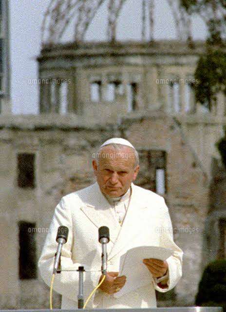 「ローマ法王 広島」の画像検索結果