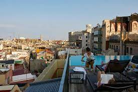 When you're ready to see the city, grab one of grand hotel central's 'local view' guidebooks. Pool Rooftop At Grand Hotel Central Barcelona Picture Of Grand Hotel Central Barcelona Tripadvisor