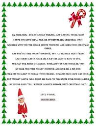 Elf On The Shelf Farewell Letter Printable Elf On The Shelf Elf Letters Christmas Elf
