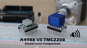 Firstly i switched from marlin 1.1.6 to 1.1.8. Tmc2208 Vs A4988 Stepper Motor Driver Sound Level Comparison The Diy Life