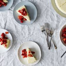 Creme Fraiche Cheesecake With Apple Cardamom Compote Recipe On Food52 Recipe On Food52 Compote Recipe Recipes Food 52