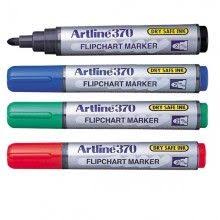 Artline 370 Flipchart Marker Pens Pack Of 4 Home