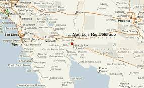 The municipality is the location of the city of san luis rio colorado , the community of el golfo de santa clara, and the bahia adair biosphere preserve. San Luis Rio Colorado Wettervorhersage