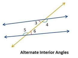 Lines And Angles School Help By Gunjan Alternate Interior Angles Exterior Angles Alternate Exterior Angles