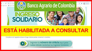 Consiste en digitar el número de. Banco Agrario Para Consultar Con Cc Ingreso Solidario 160 000 A Consultar Youtube