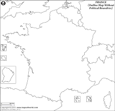 Blank Map Of France France Outline Map France Map Map Outline Art