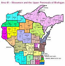 Wisconsin Area Code Map Area Map | Al-Anon Family Groups – Wisconsin & The Upper Peninsula Of  Michigan
