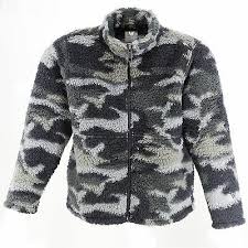 White Sierra F4283k Little Boys Warm And Fuzzy Hi Loft Fleece Print Jacket 5 Ebay