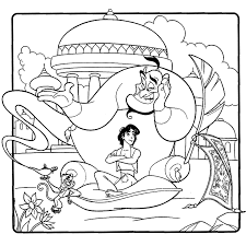 Aladdin coloring pages for kids you can print and color. Disney Princess Jasmine And Aladdin Coloring Pages Novocom Top