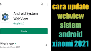 Android system webview ini adalah mesin browser yang ringan dan terpasang pada google chrome, yang berarti ini adalah bagian penting darinya. Cara Update Webview Sistem Google Chrome Android Xiaomi 2021 Youtube
