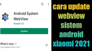 Namun, google selaku pengembang android mengubah skema ini. Cara Update Webview Sistem Google Chrome Android Xiaomi 2021 Youtube
