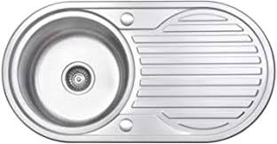 Keeney's k5435 work horse kitchen sink strainer features a brass body and stainless steel fixed post basket with safety rolled edges and a polished chrome finish. Amazon Co Uk Round Kitchen Sink