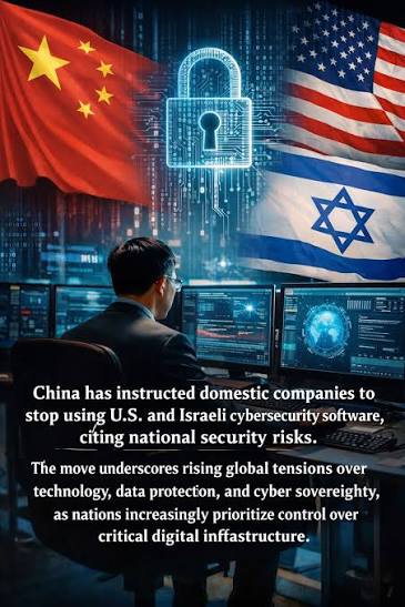 China tightens exit rules over tech security risks Click the link in the comments below.