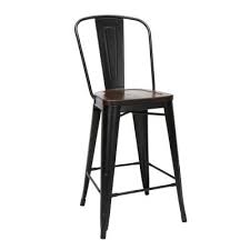 Check spelling or type a new query. Patio Lawn Garden Patio Furniture Accessories Metal Black Sophia William Bar Stool 24 Set Of 4 Counter Hight Metal Dining Bar Chairs Wood Seat Low Back Industrial Stackable Patio