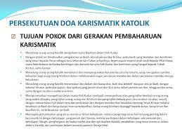 Persekutuan Doa Karismatik Katolik Ppt Download