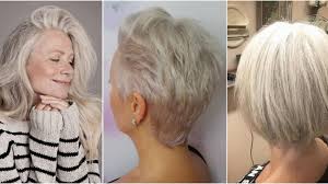 Les coiffures tendances pour sublimer les cheveux gris et blancs. 20 Idees De Coupes Et Coiffures Pour Cheveux Blancs Femme Actuelle Le Mag