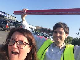 Pothole sealed in knott end 😂