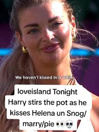 Harry Helena Love Island Kiss