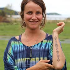 Gratitude,freedom,unconditional love. A talisman for a lady inspired by the  beautiful nature of Aotearoa. 🔹Talismanic 🔷 . . . . . #marahau #nz  #abletasman #tasman #handpokenz #ritualadornment #handpoked  #intentionaltattoo #talismanic #sacredadornment ...