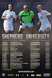 Shepherd Womens Soccer Poster Womens Soccer Soccer Poster Notre Dame College