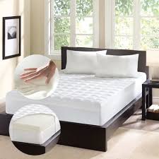 This 5 5 Inch Memory Foam Mattress Topper Features A Unique Two Piece Construction To Include A Luxurious 4 Inch Laye Mattress Mattress Topper Comfort Mattress