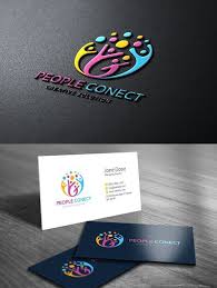People Connect Logo Templates Free Font All Fonts