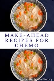 Make Ahead Recipes For Chemo Week Cook For Your Life Cancer Diet Recipes Cancer Recipes Bland Diet Recipes